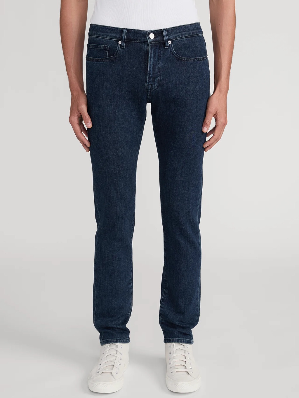 Frame Denim Dark Indigo Straight Leg Jeans. | W- 16” | R- 10” | I-30”